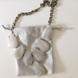 Kendra Scott White Banded Agate Harlow